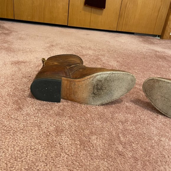 Sendra Short Brown Moto Boot - Picture 3 of 5